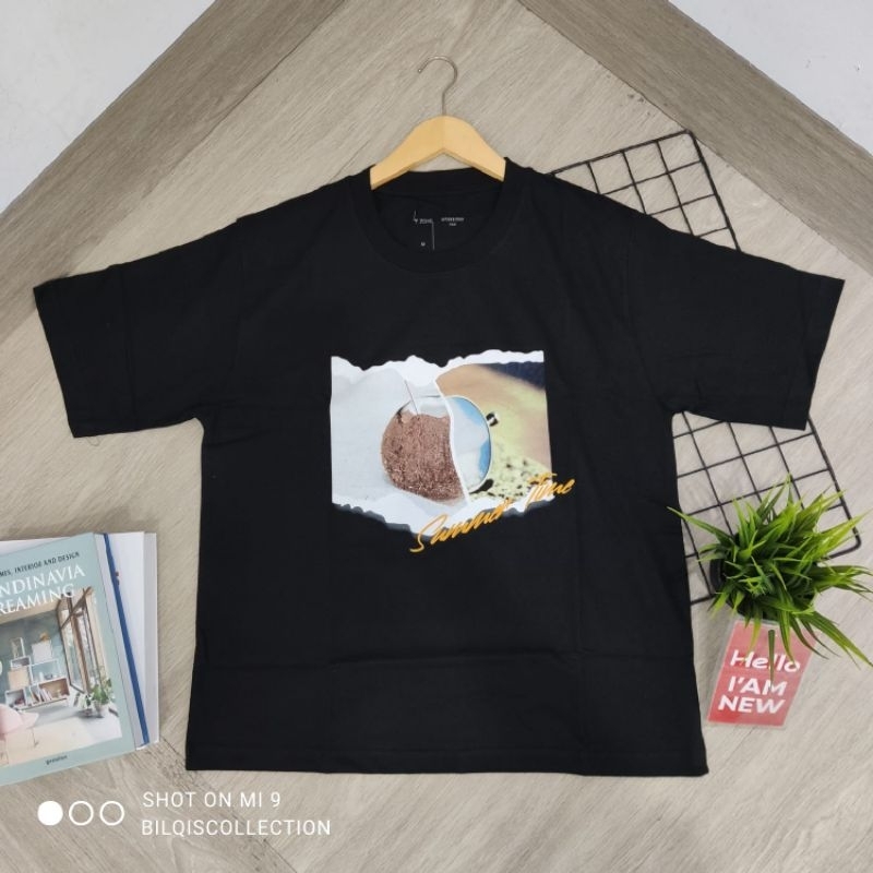 kaos t zone pria original