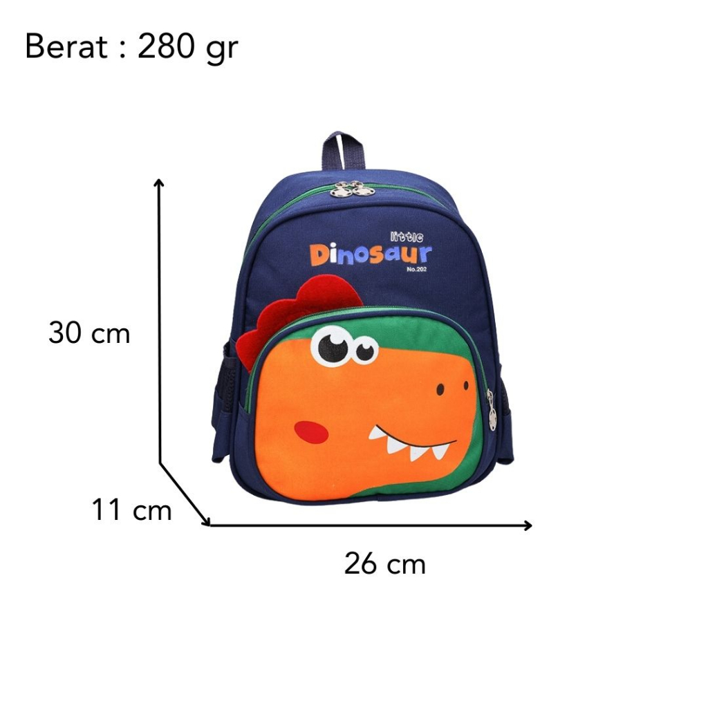 [MONA] Tas Ransel Anak Sekolah Karakter Imut dan Lucu Cocok Buat TK dan PAUD Kualitas Import Premium -M0227