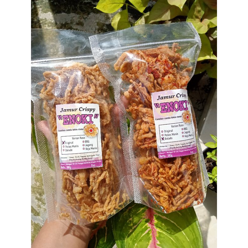 

JAMUR ENOKI CRISPY KEKINIAN