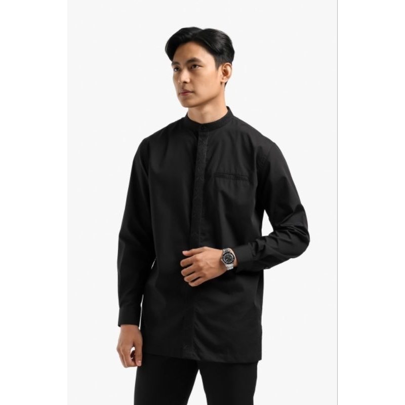 Byzan Shirt Long Sleeve Black by heymale