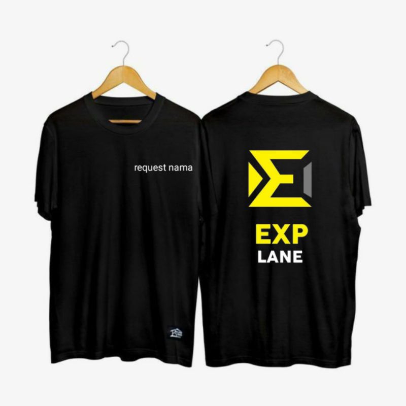 Kaos Mobile legend Lengan Pendek / Exp Lane / Oversize T-shirt