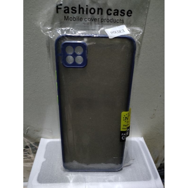 Case Aero My Choice Poco C3 Silikon Casing Dove Pelindung Camera