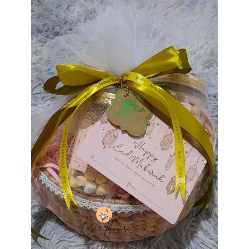 

Hampers / Paecel Lebaran - Tray Mendong Bulat