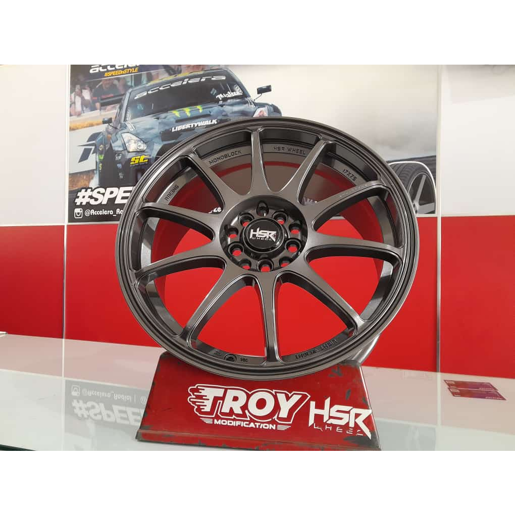 Velg Mobil R17 Untuk Inova,Xpander,Crv,Avanza Veloz, HSR INDY Ring 17 Terbaru