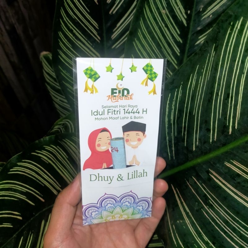

Amplop Peluk / Amplop Sarung 2 Sisi Bisa Pakai Nama