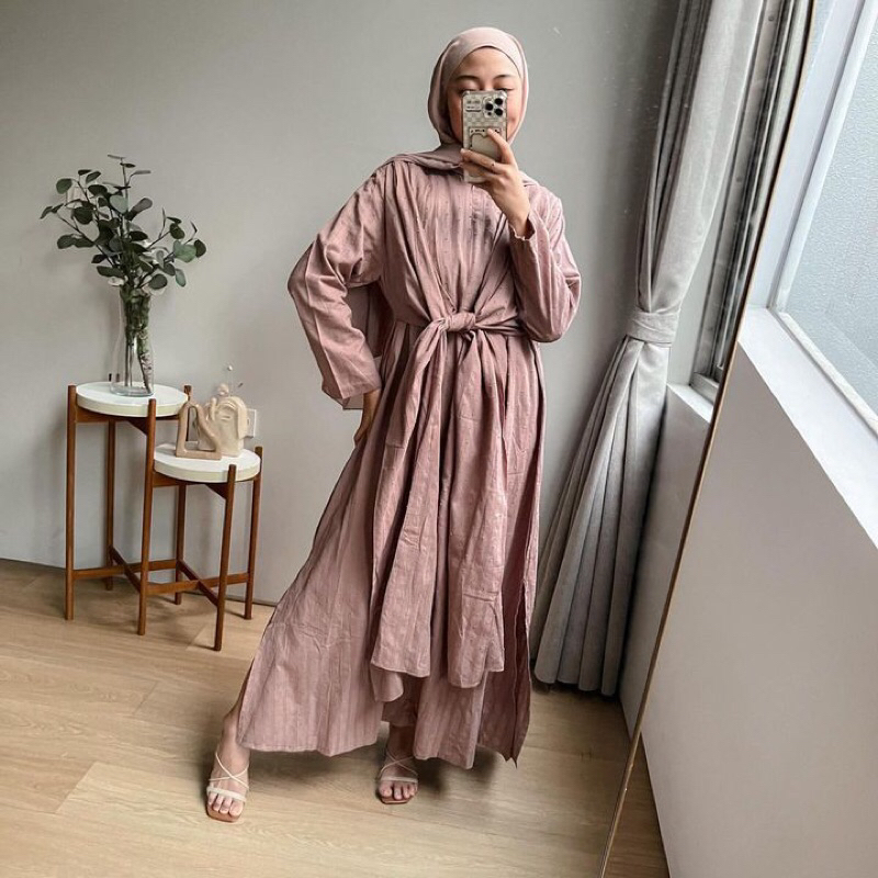 Savara Dress by Oclo | Dress basic casual raya collection lebaran