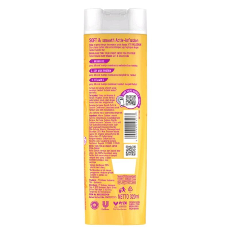 SHAMPO SUNSILK BOTOL 320ML