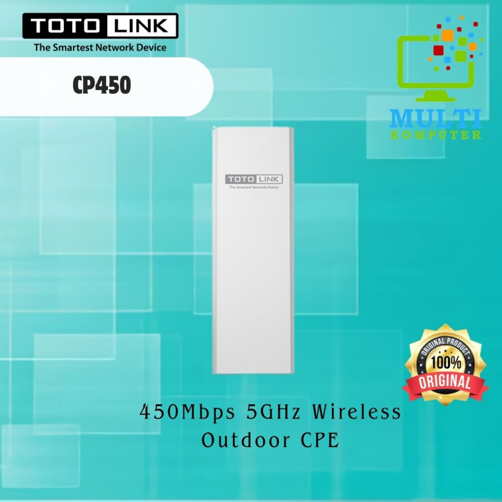 TOTOLINK CP450 P2P 5GHZ HIGH SUPER POWER LONG RANGE 8KM 450Mbps