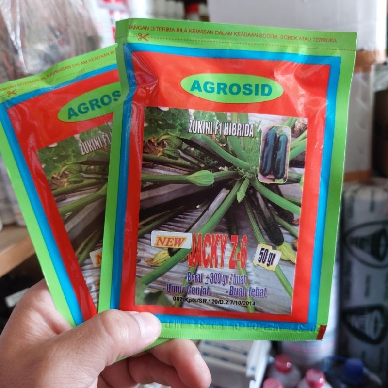 benih zukini/cukini New JACKY Z-6 AGROSID