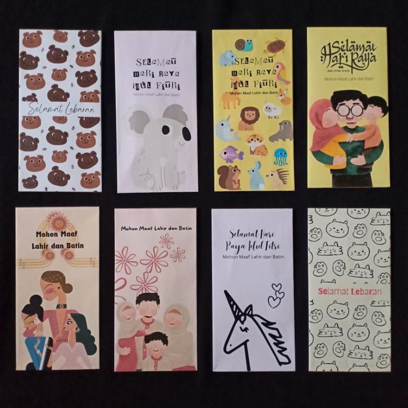 

AMPLOP LEBARAN PANJANG (Uang tidak dilipat) isi 10 pcs