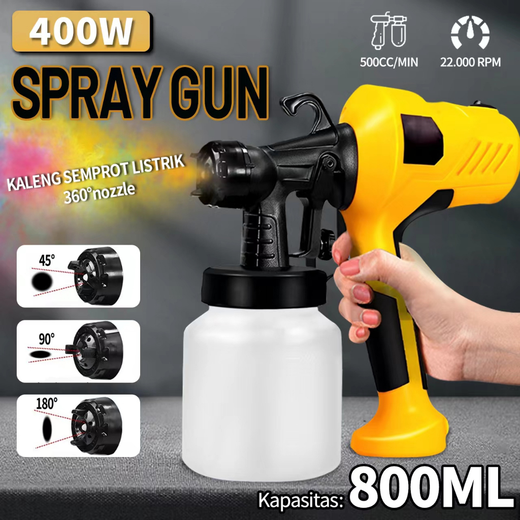 400W 800ML High Power Pistol Cat Semprot Listrik / Semprot Listrik / Alat Semprot Cat Elektrik