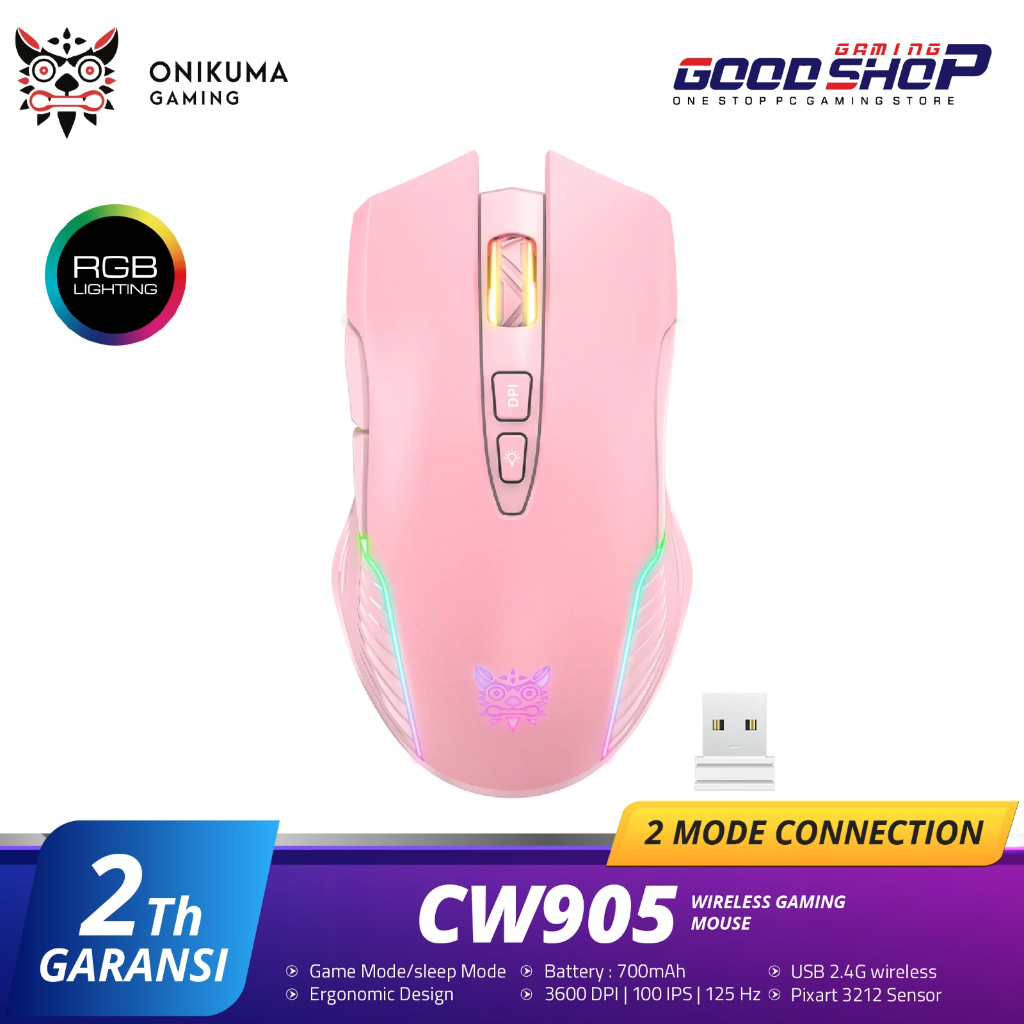 ONIKUMA CW905 MOUSE GAMING WIRELESS 2.4 GHz