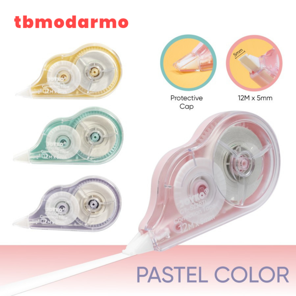 

TBMO CORRECTION TAPE JOYKO CT-522PTL - (C@720)
