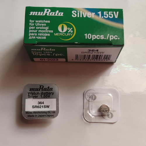 Baterai batre murata sony LR60 364 AG1 singel pack