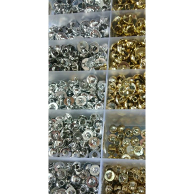 KANCING JAMUR EMAS DAN SILVER