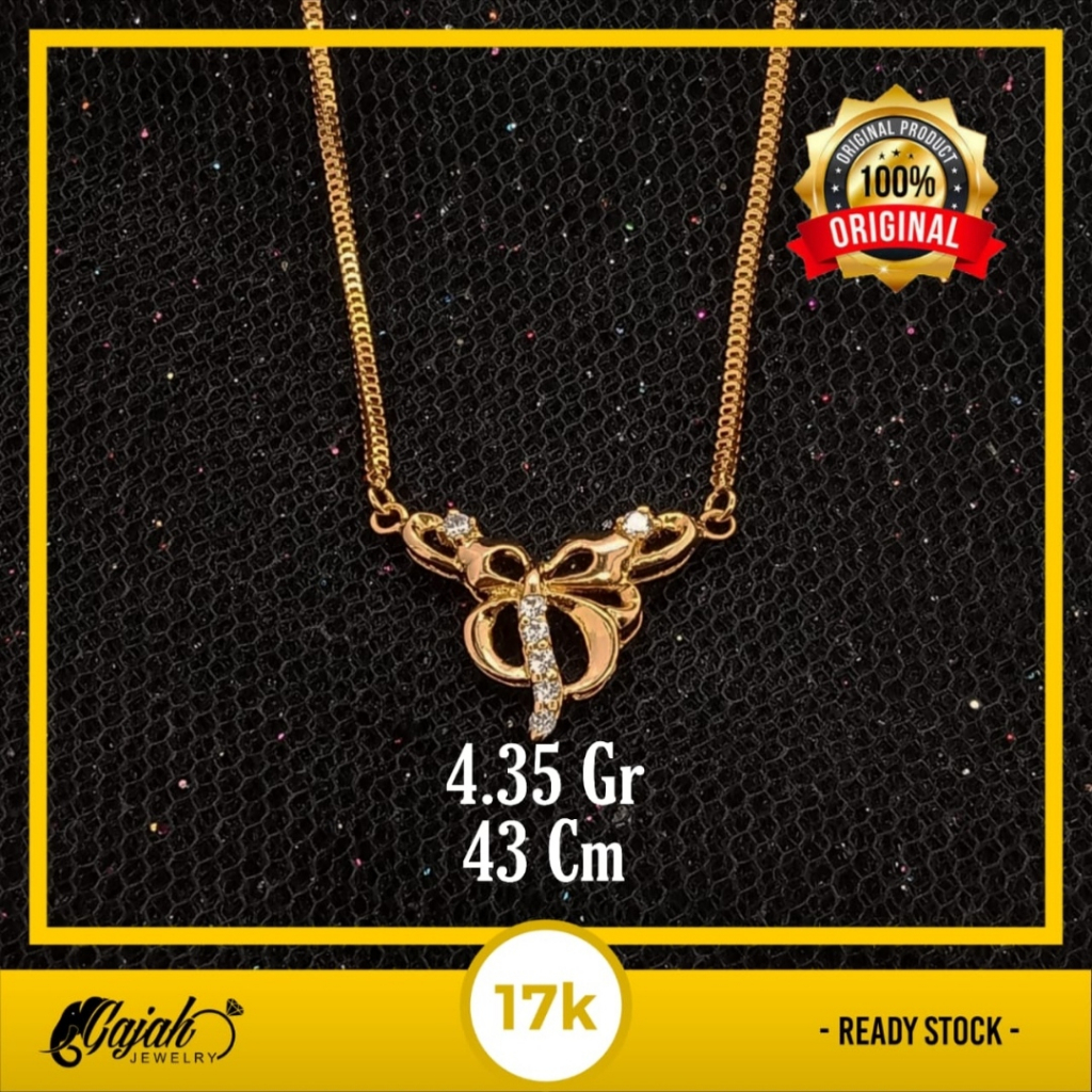 Kalung Emas 17K - 4.35 Gr Kadar 750 - 4655