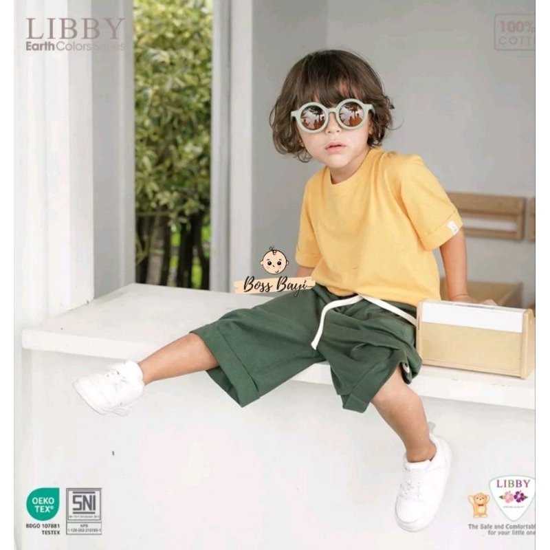 LIBBY - Tom Shorts Cotton / Celana Pendek Polos Bayi Anak