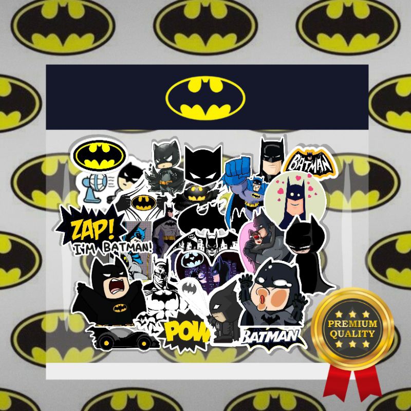 

50PCS++ STICKER BATMAN | BATMAN DC STICKER | STICKER SUPERHERO | BATMAN DC | STICKER KARTUN | BISA REQUEST