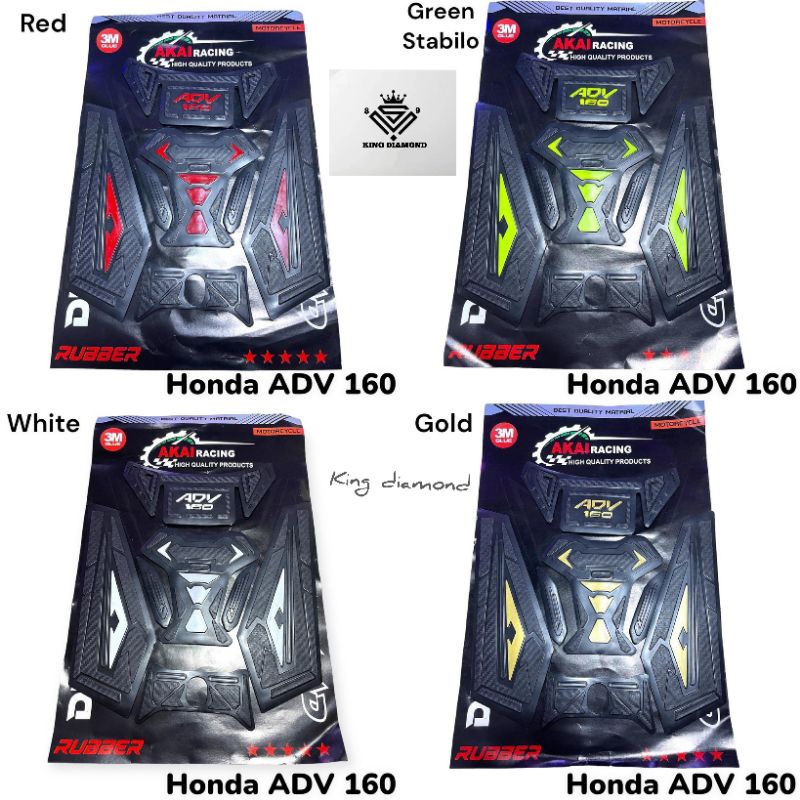 Tankped Honda ADV 160 Deckped pelindung Body motor ADV bahan karet berkualitas