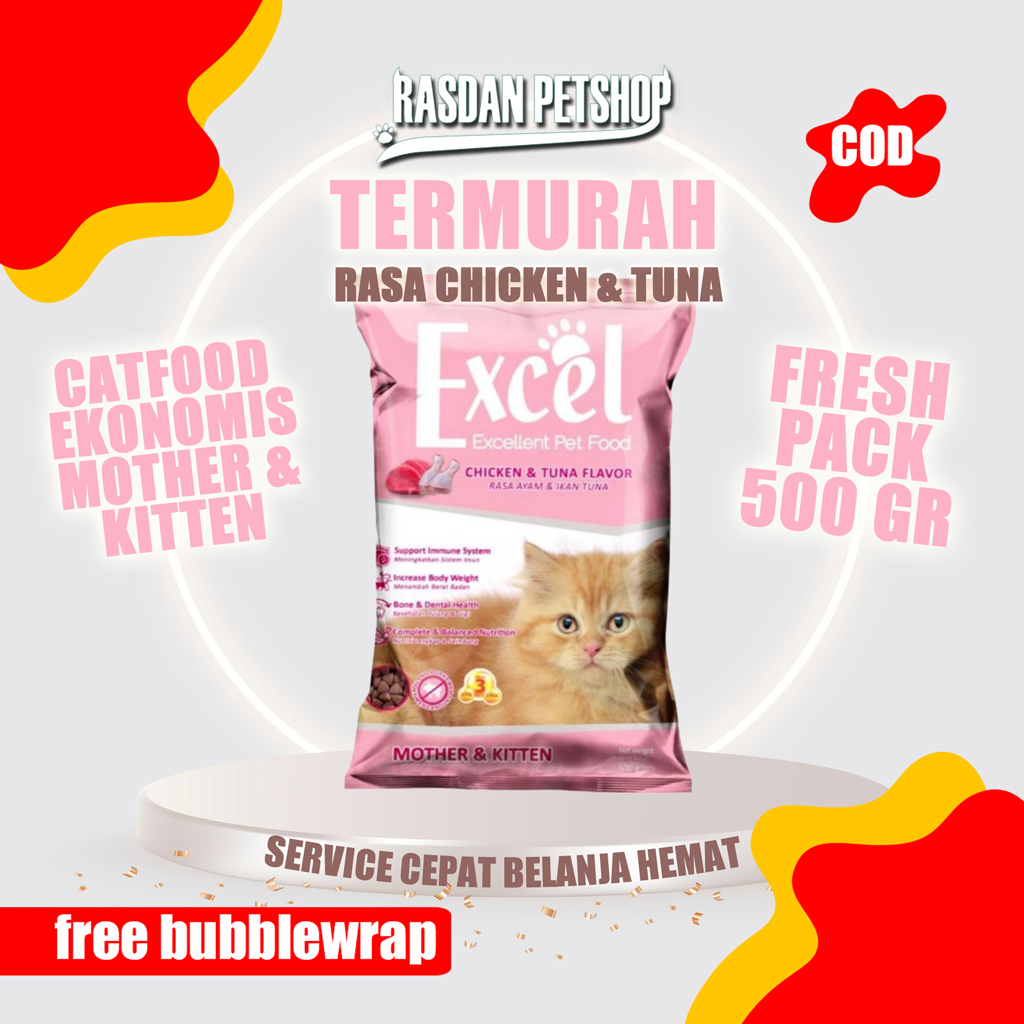 EXCEL MAKANAN KUCING EXCEL MOTHER AND KITTEN EXCEL KITTEN