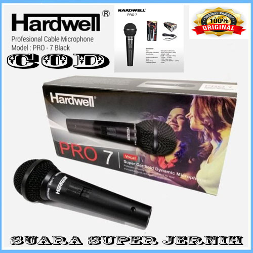 Mic Kabel PR0-7 Original suara empuk jernih mantap