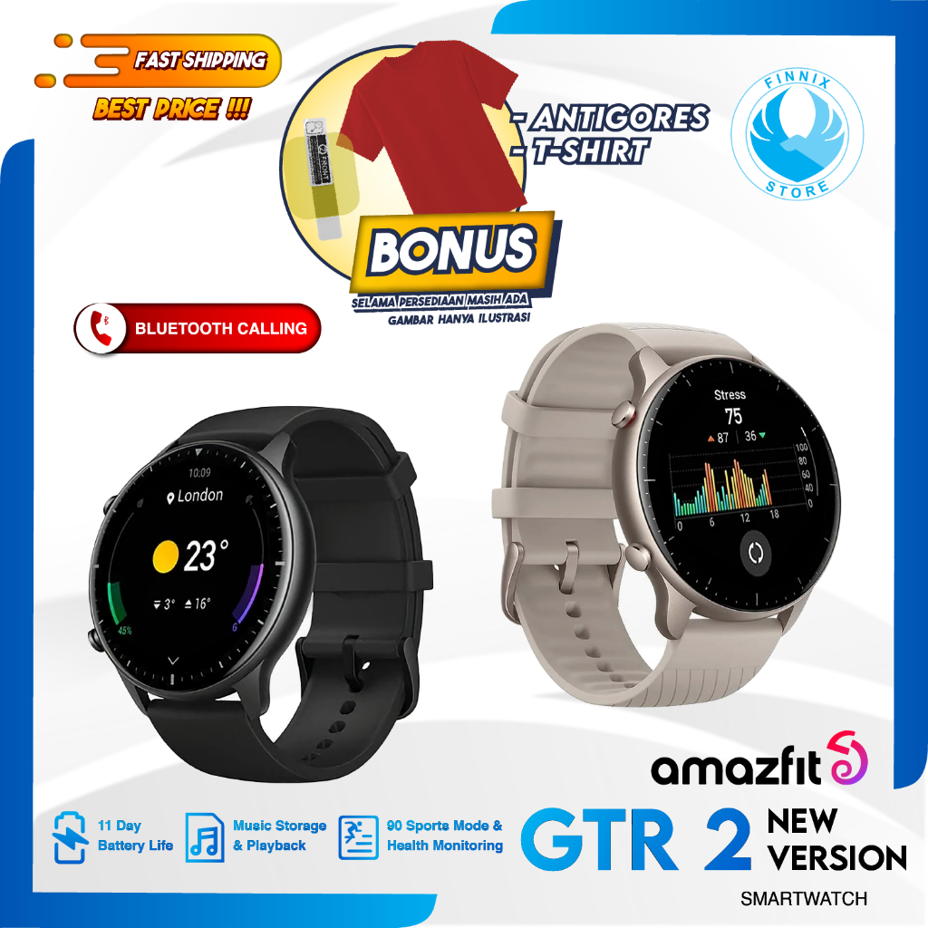Amazfit GTR 2 Smartwatch Global Version - Garansi Resmi