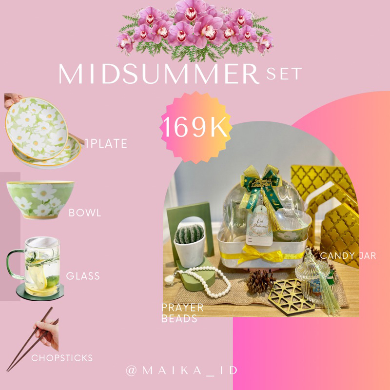 

HAMPERS LEBARAN IDUL FITRI MURAH *MIDSUMMER SET*
