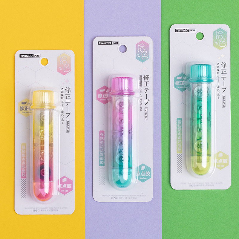 KENSHO Correction Dan Glue Tape 2 In 1 / Tipex Lem Aesthetic / Tipe-x