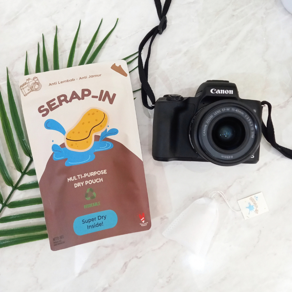 Fotology Serapin silica gel serap lembab anti jamur kemasan pouch 160 gram