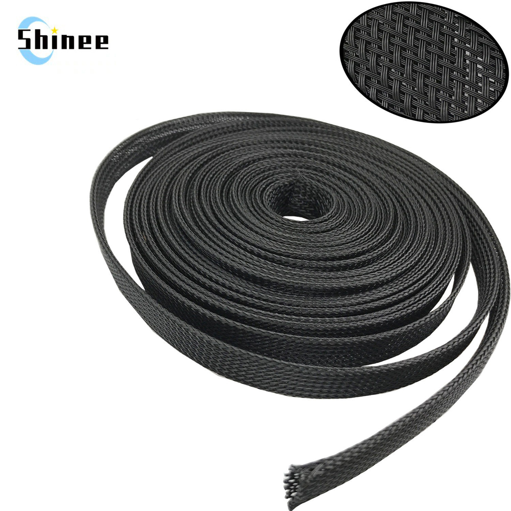 Pembungkus Kabel Listrik Flame Retardant 12 mm x 5 m - SHP-12 - Black