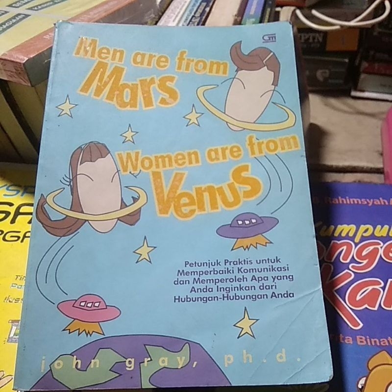

men are from mars - women are from venus