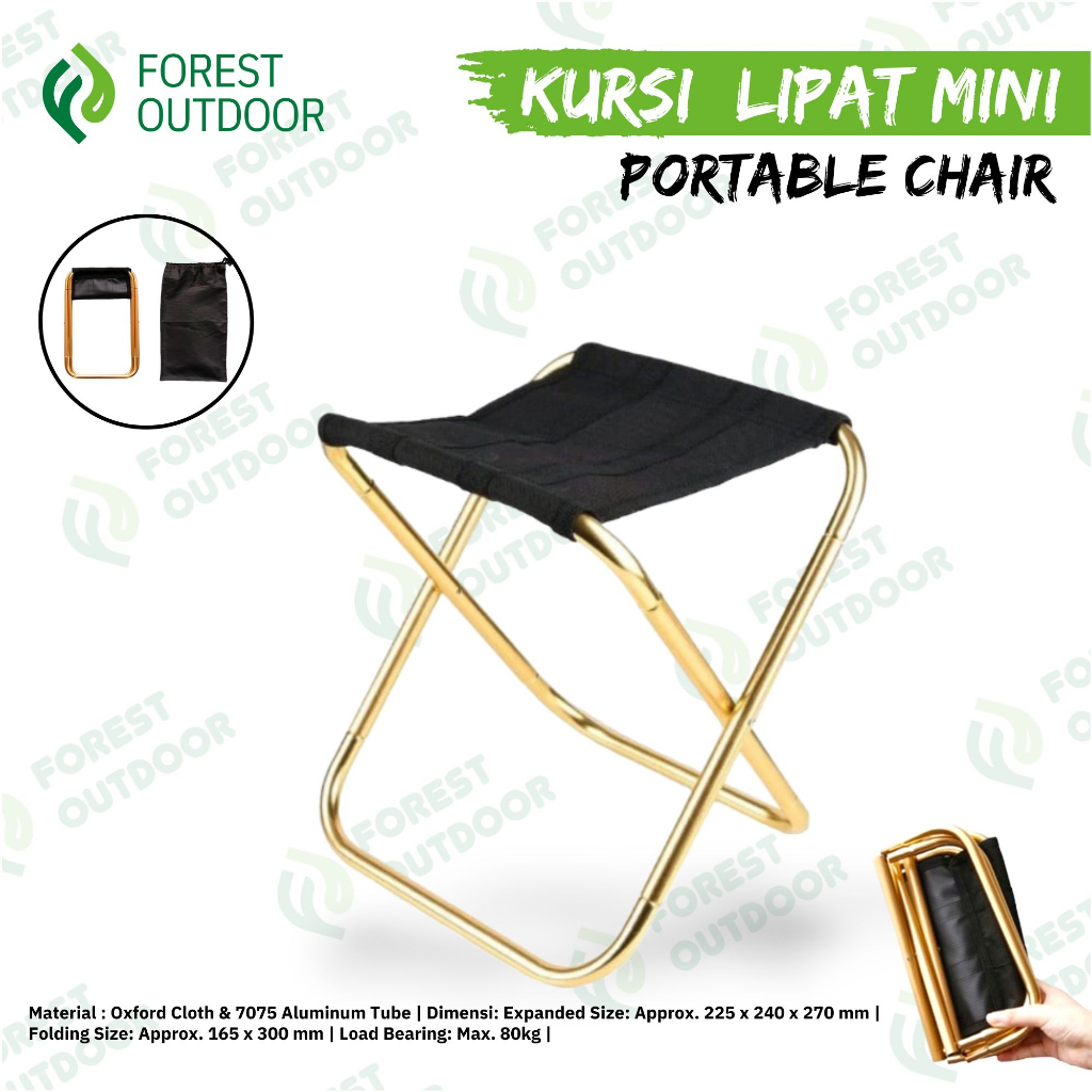 Kursi lipat portable mancing camping outdoor / Kursi lipat outdoor