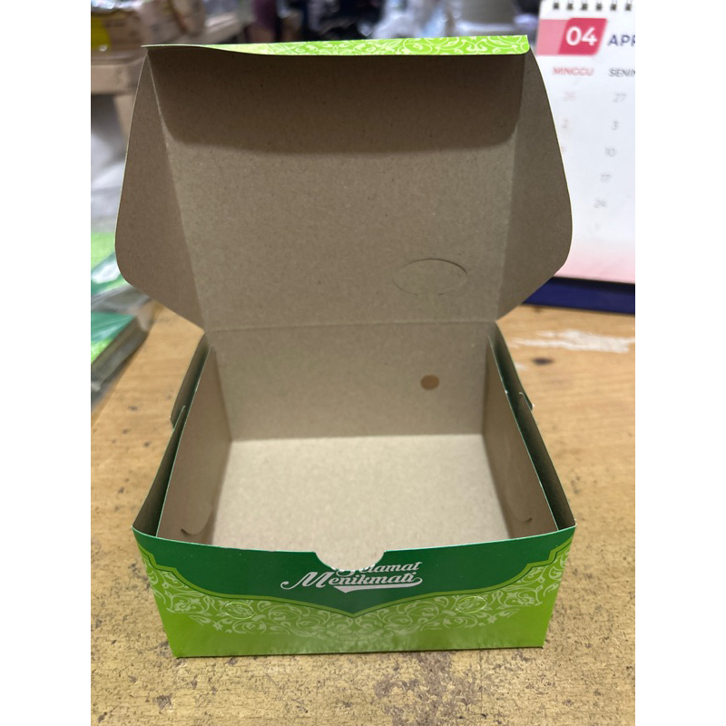 

Box Snack Motif uk. 12x14cm