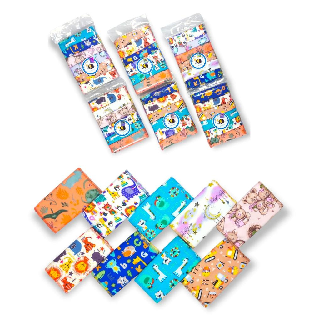 GURITA BAYI PEREKAT CARTERLOVE MOTIF ISI 6 pcs