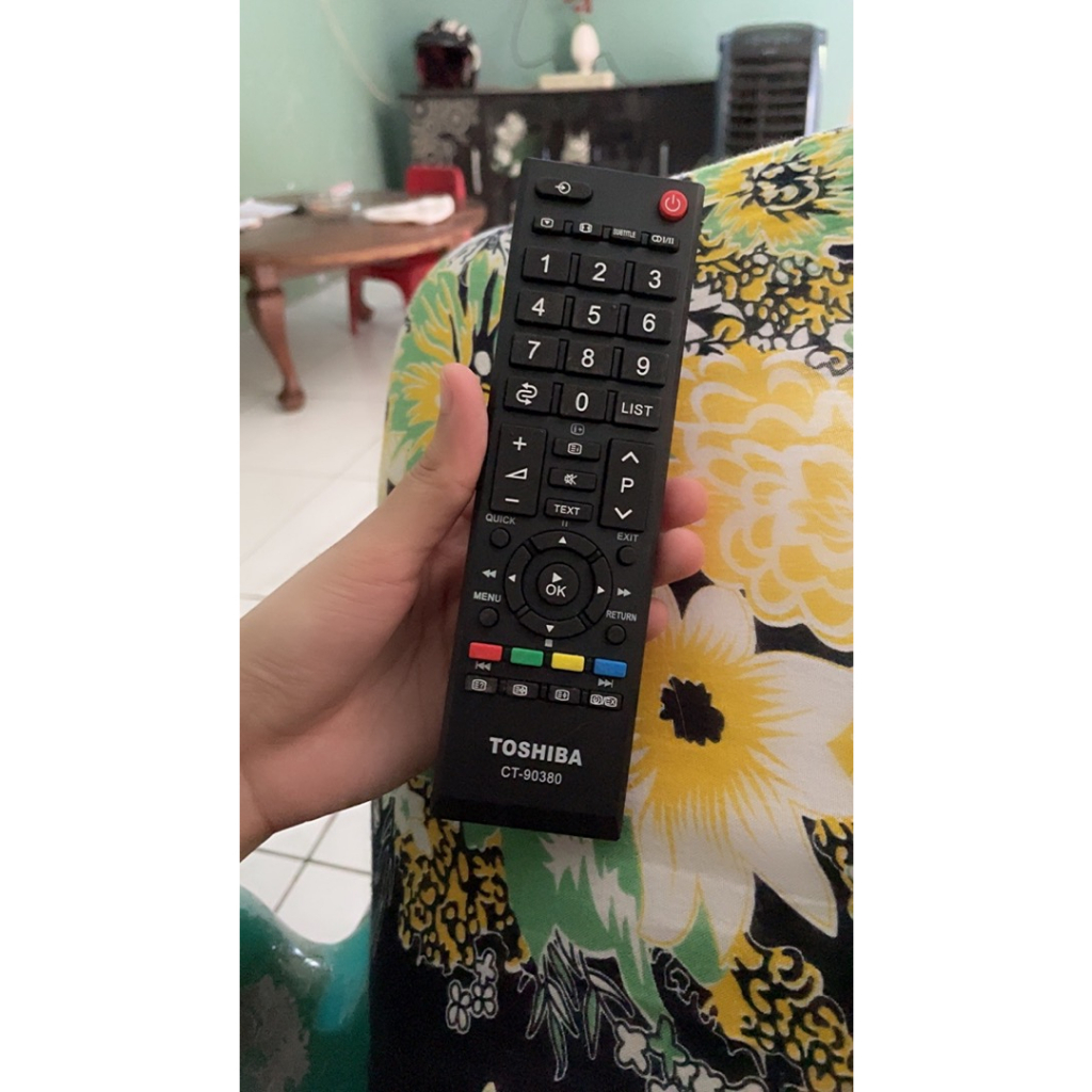 THOSIBA REMOTE TV LED/LCD TOSHIBA ORI/ORIGINAL | COCOK SEGALA TIPE LANGSUNG CONEK