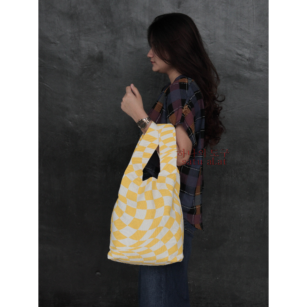 SATU ALAT Tote Bag PASTELLA 100% Canvas Premium Tebal Tas Kanvas