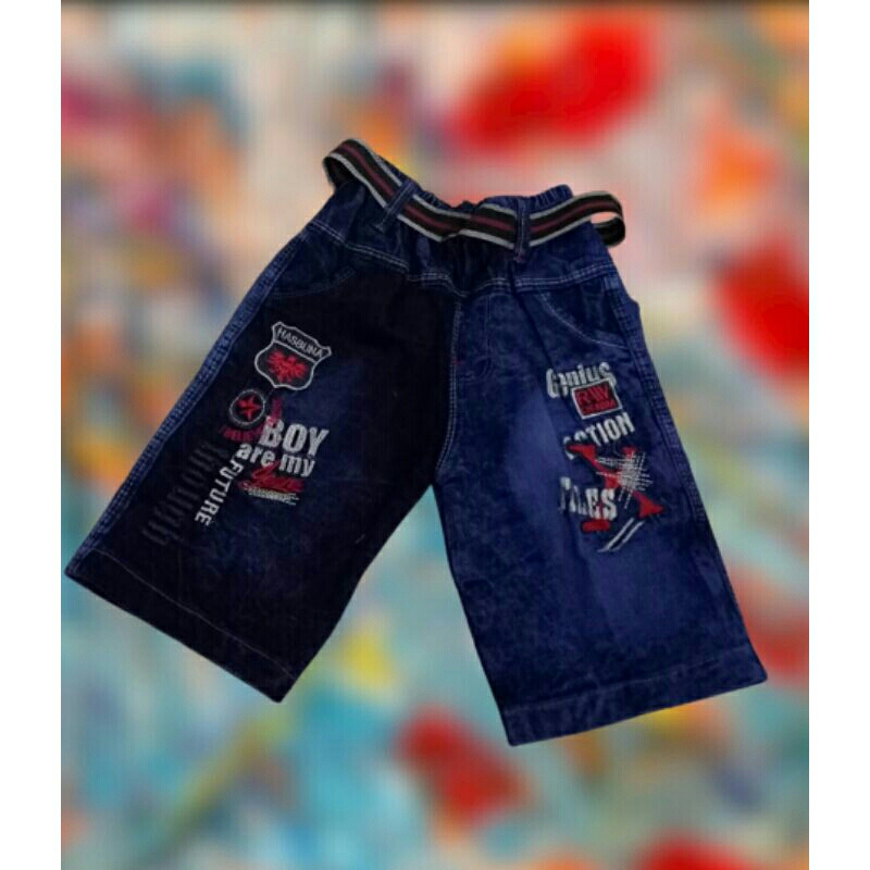 CELANA PENDEK JEANS ANAK LAKI LAKI 2 - 5 TAHUN - CELANA JEANS PENDEK ANAK LAKI LAKI -CELANA JEANS AN