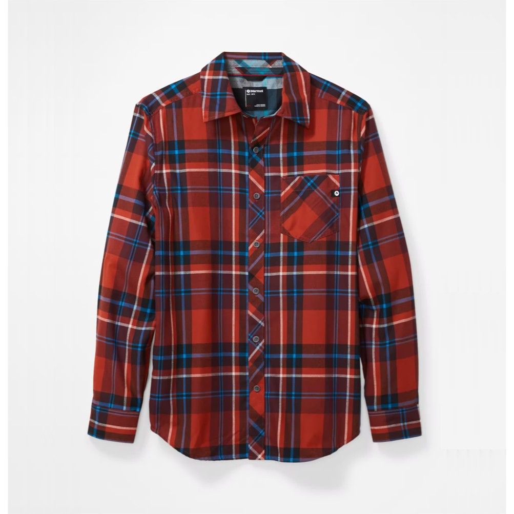 Kemeja Marmot Men's Anderson Lightweight Flannel Long-Sleeve Shirt