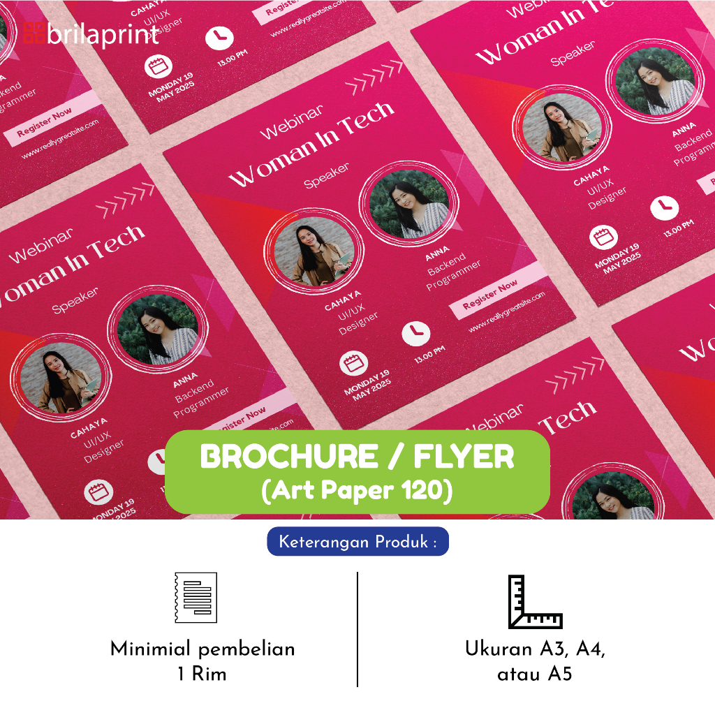 

CETAK BROSUR | FLYER A3 / A4 / A5