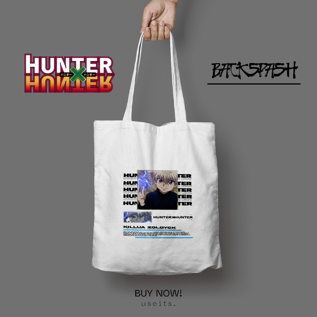 Totebag Tas Anime Hunter X Hunter Pria Wanita - HUNTER X HUNTER