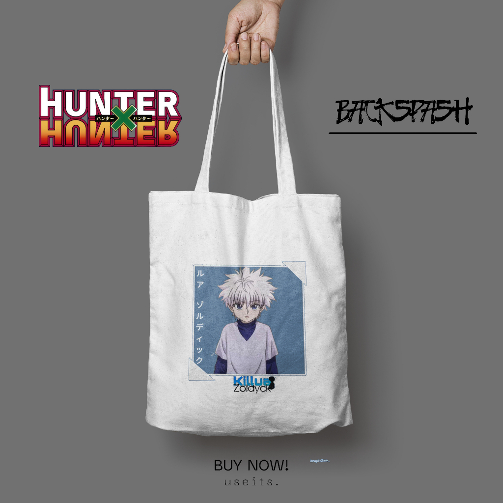 Totebag Tas Anime Hunter X Hunter Pria Wanita - HUNTER X HUNTER