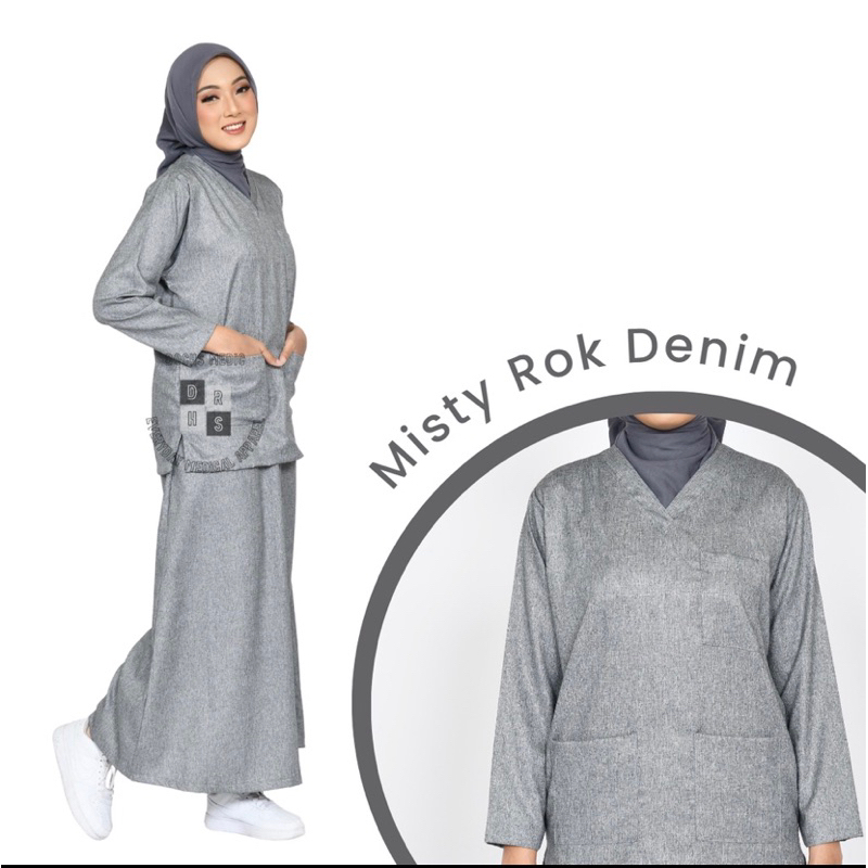 ROK OK MEDIS/ OK / Seragam jaga medis / Srub dokter/ perawat/ preloved