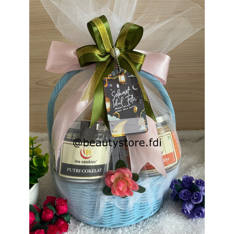 

HAMPERS LEBARAN || HAMPERS IDUL FITRI EKSKLUSIF INA COOKIES / JNC COOKIES