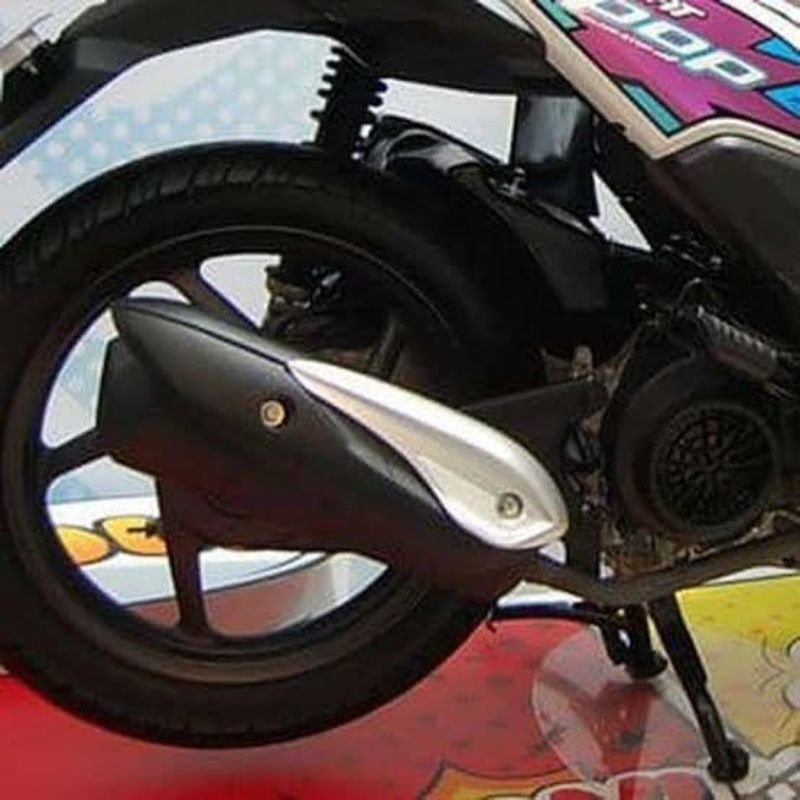GARNIS TUTUP KNALPOT BEAT POP ORIGINAL AHM