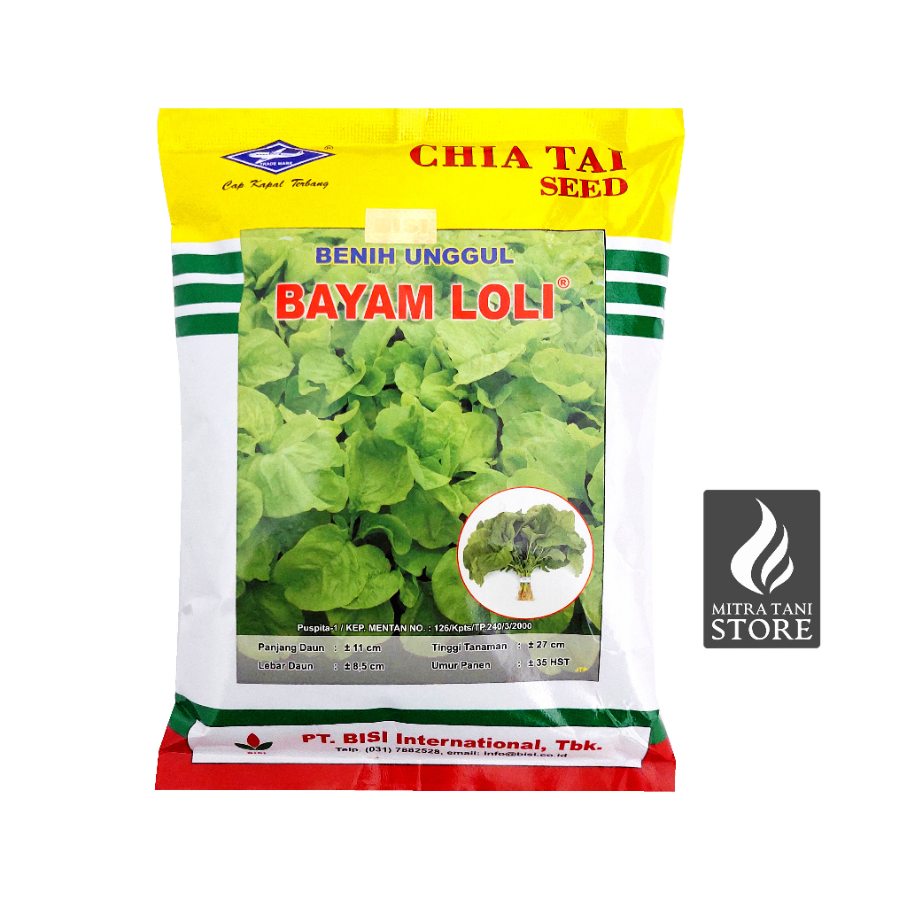 Bayam Loli Benih Bayam Unggul 500gr