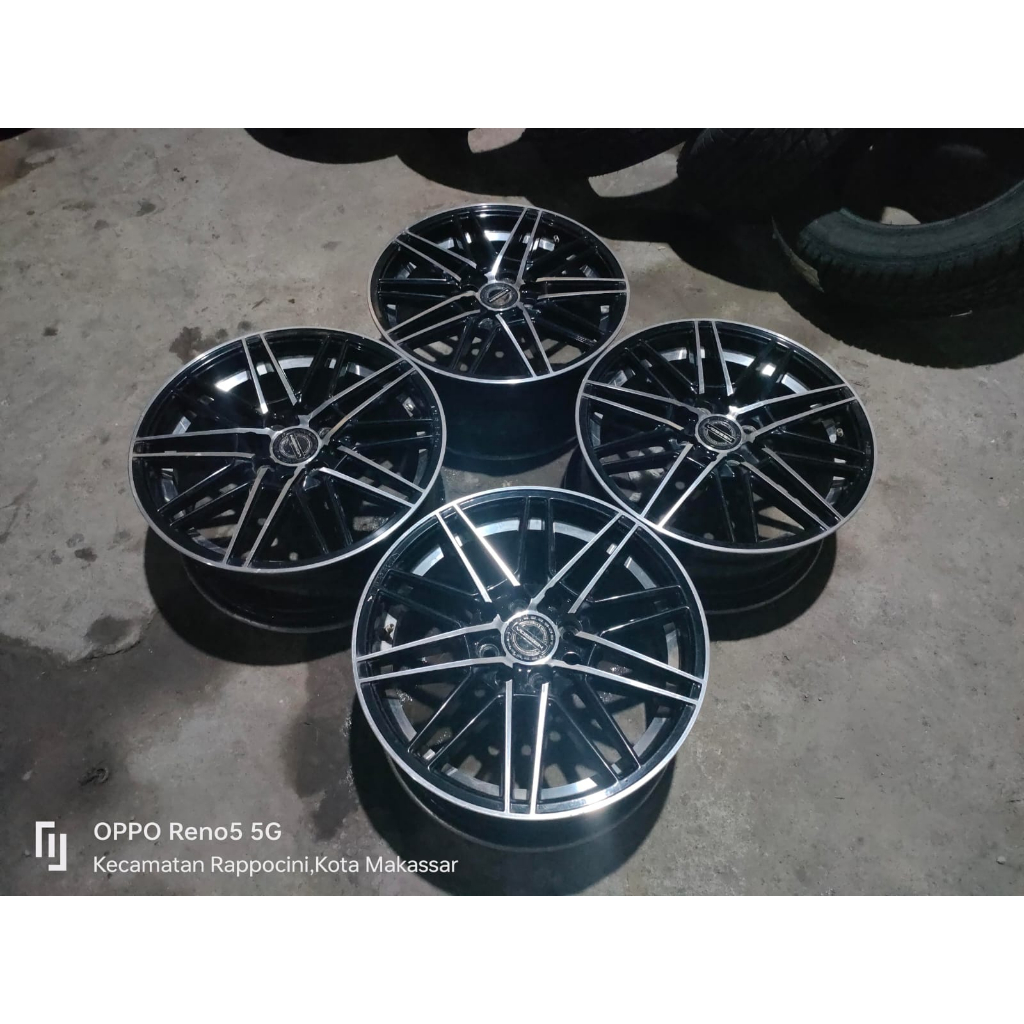 Velg Mobil Bekas Ring 15 VOSSEN R15 Lebar 6,5 Lubang 4 ET 40