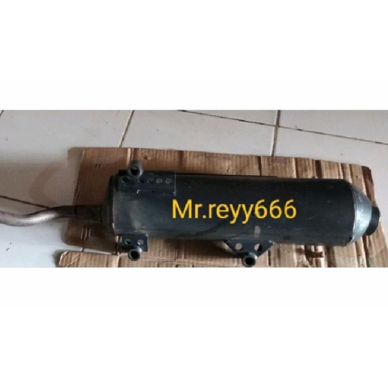 silincer knalpot Honda Vario 125 old KZR, originall copotan