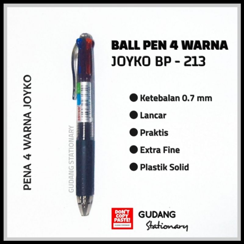 Pulpen 4 Warna JOYKO BP-213