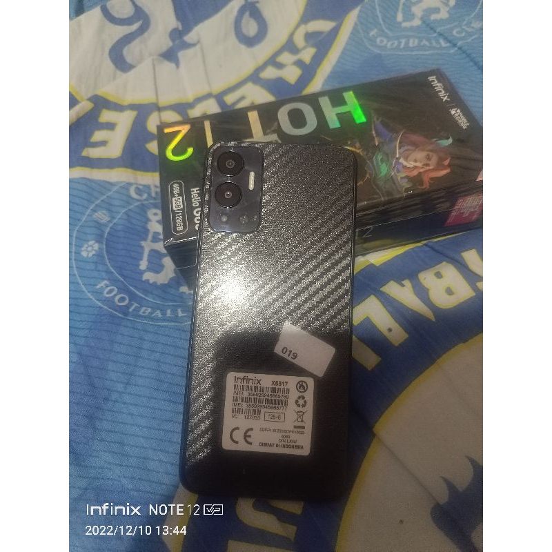 HP GAMING MURAH INFINIX HOT 12 RAM 6+5/128 GB