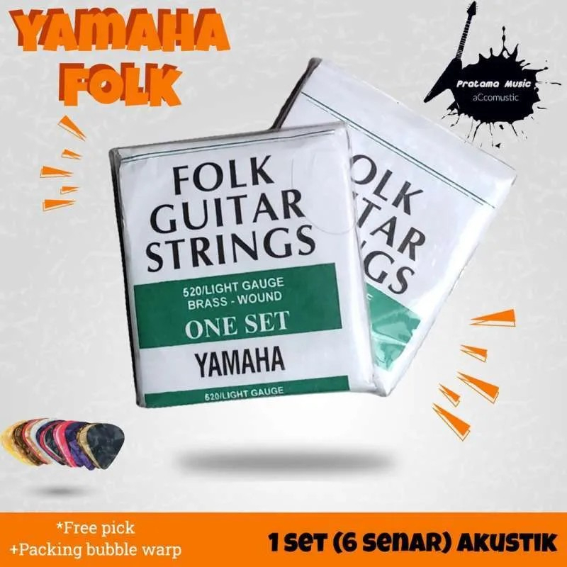 Senar Gitar Yamaha Folk Akustik String